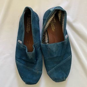 Blue teal corduroy Tom’s - 11